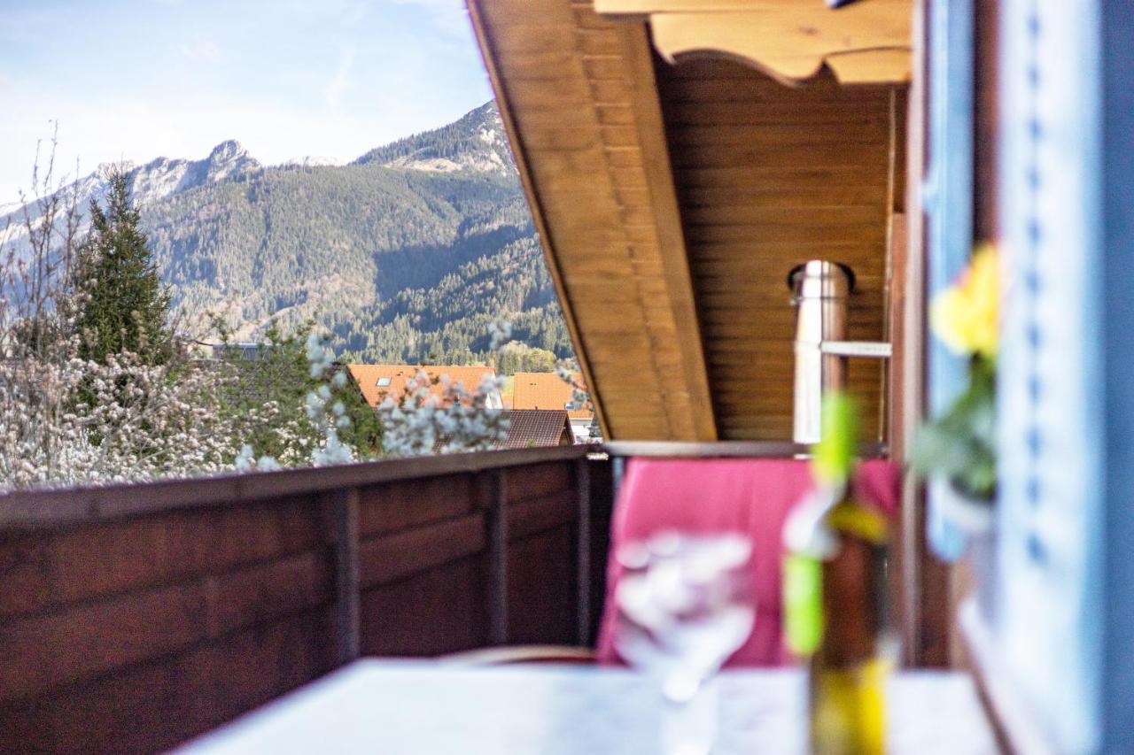 Haus Bergliebe - Zugspitzblick Pfronten Exteriör bild