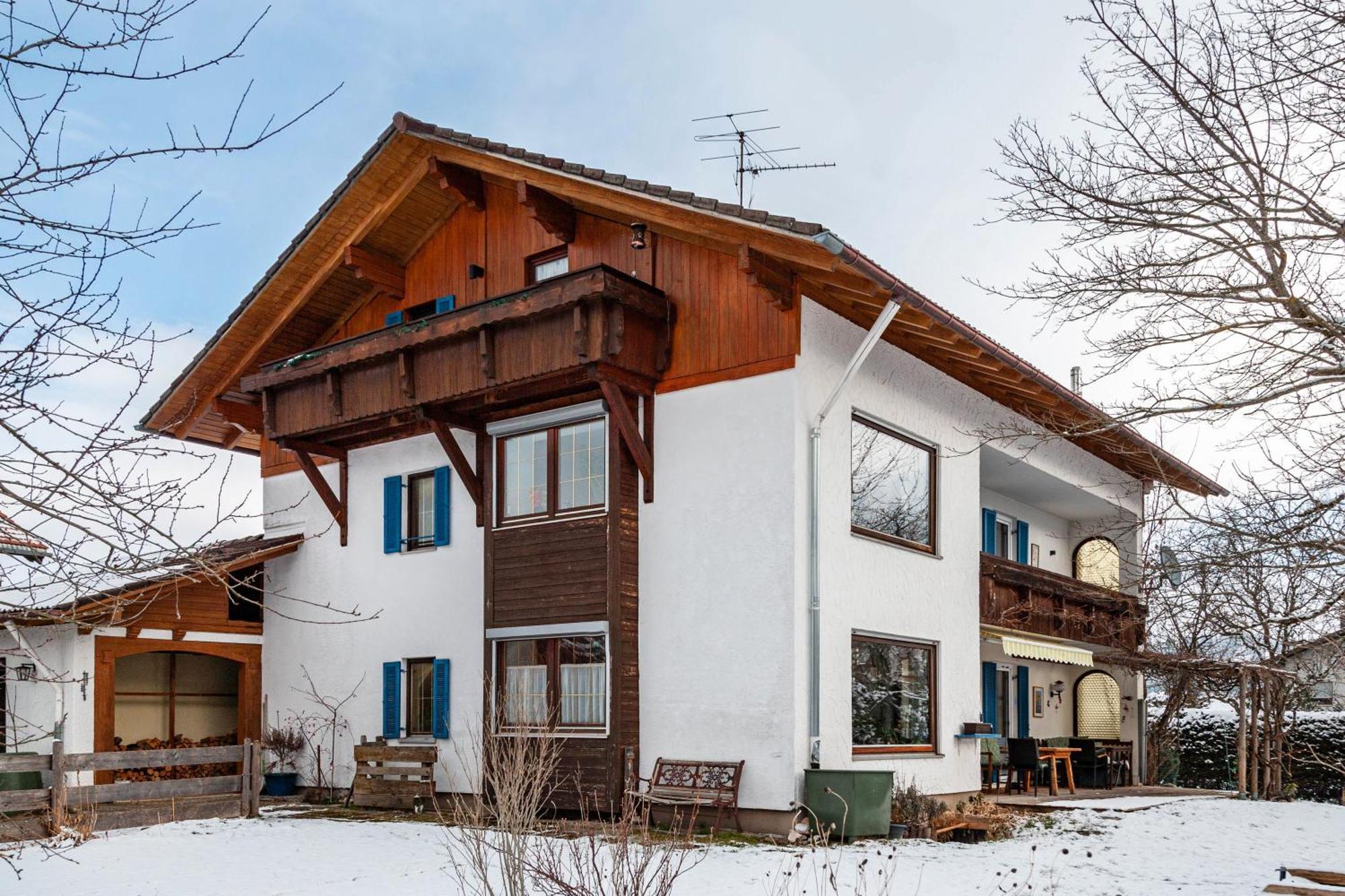 Haus Bergliebe - Zugspitzblick Pfronten Exteriör bild